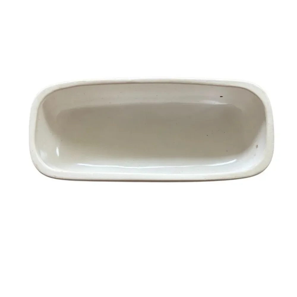 Town & Country Stoneware Butter Dish With Cover 1980’s Never Used